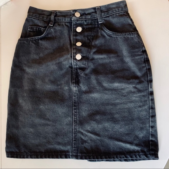 Jordache Dresses & Skirts - Jordache  High Waisted  90s Denim Skirt